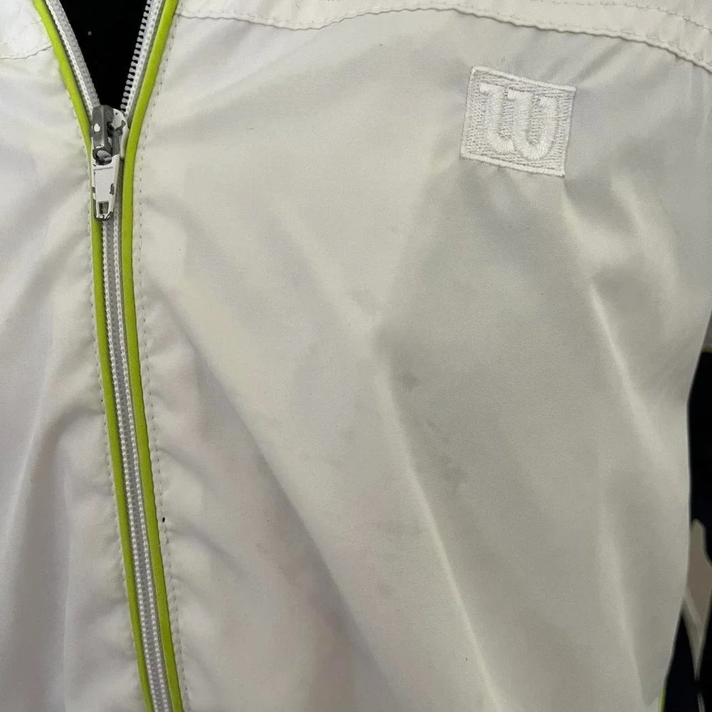 Wilson Navy and White Windbreaker